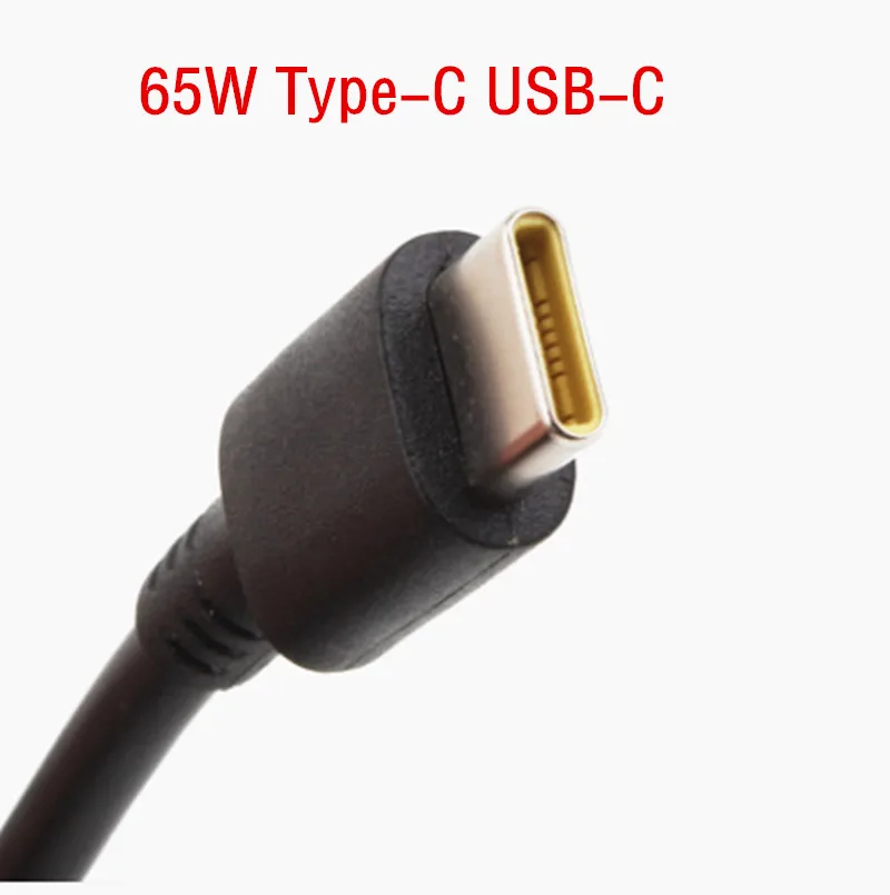 Оригинальный 20V 3.25A 65 Вт Тип-C адаптер переменного тока Зарядное устройство forLenovo