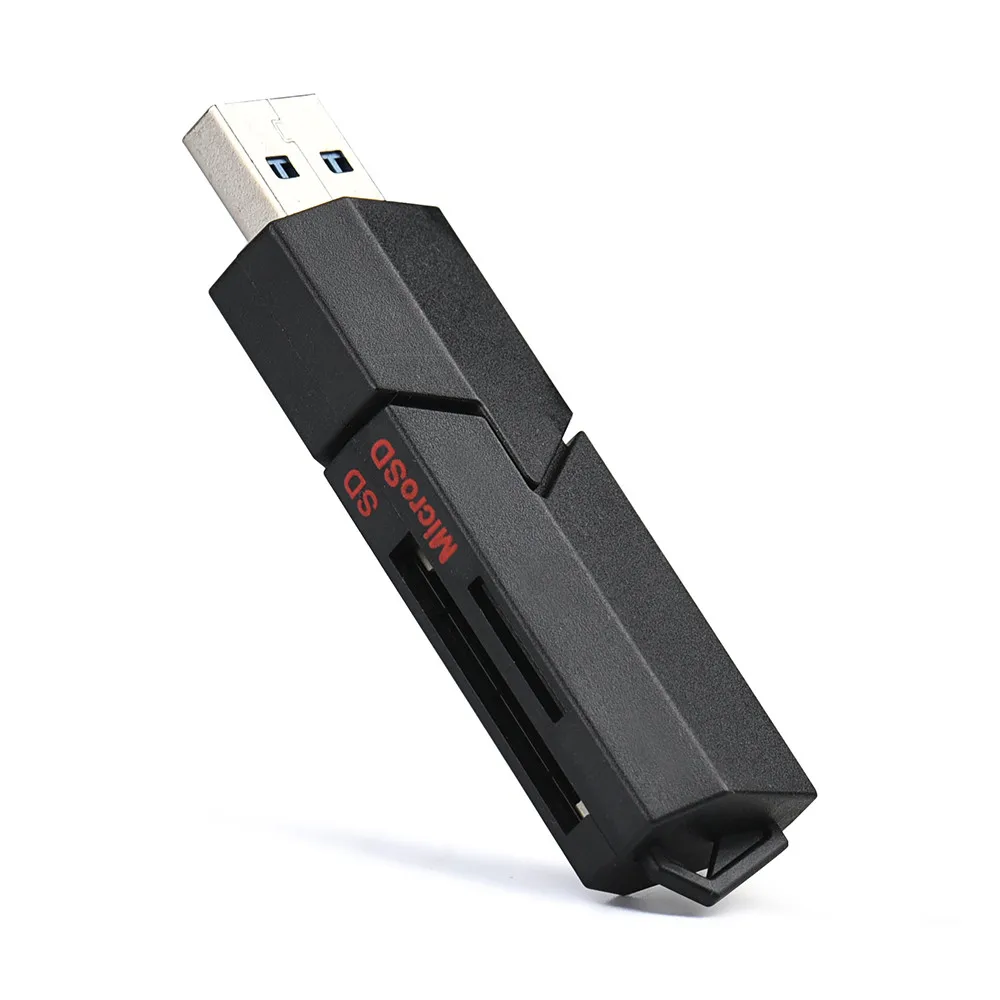 2 в 1 USB 3 0 высокоскоростной для Micro SD SDXC T Flash TF кардридер адаптер SDHC M2 MMC|Картридеры| |