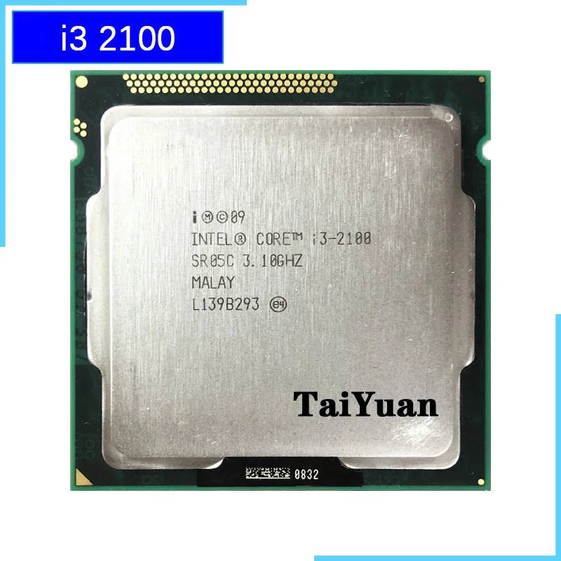 Двухъядерный процессор Intel Core i3 2100 3 1 ГГц Мб 65 Вт LGA 1155|Процессоры| |
