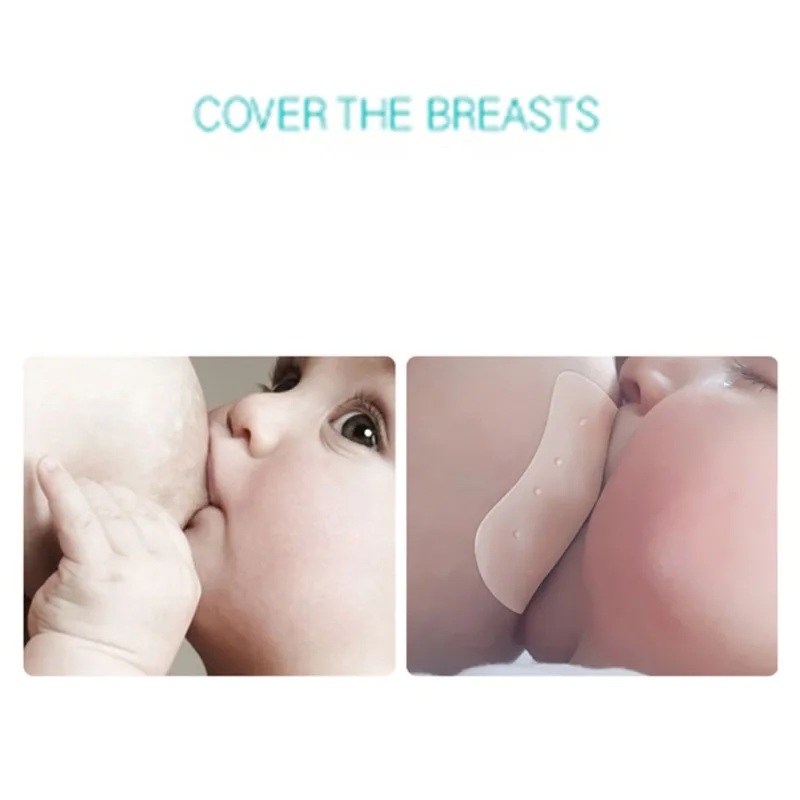 

1 Pcs Silicone Triangle Breast Nursing Pads Bra Petal Nipple Cover Pad Pasties Protector Postatal Supplies