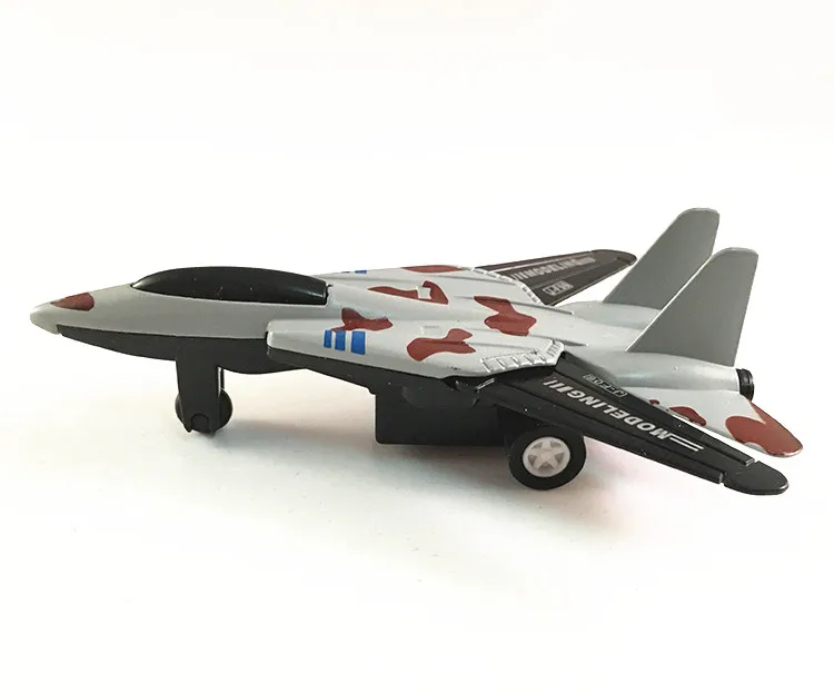 Модель самолета из сплава детские игрушки военный истребитель модельная игрушка