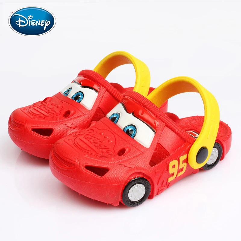 Дисней Минни детская обувь с отверстиями летние тапочки для маленьких мальчиков