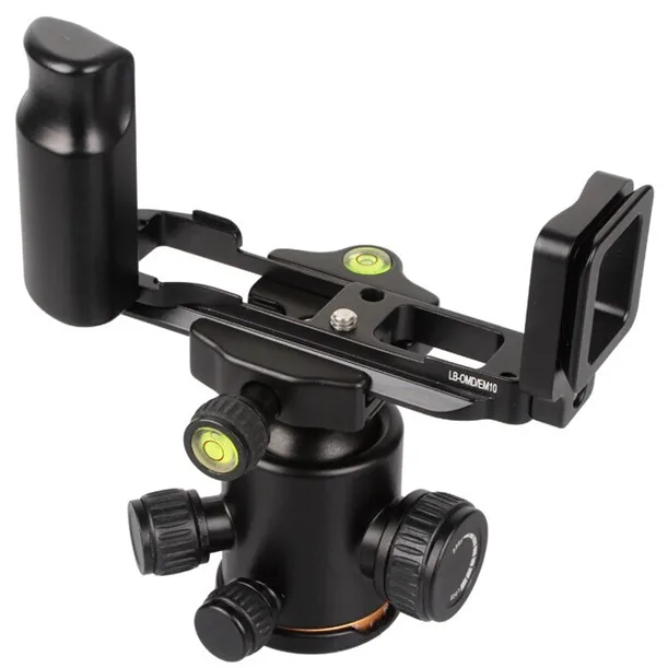 Вертикальный L образный кронштейн для штатива с быстроразъемной пластиной и