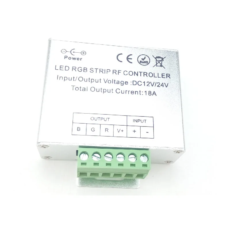 LED контроллер RGB беспроводная сенсорная панель управления 18A 3 канала 12В 24В
