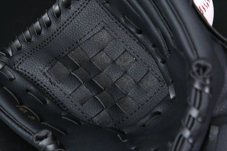 ПВХ коричневый кожаный blueblack 10," /11,5"/12," Софтбол Открытый Командные виды спорта бейсбол Перчатки для мужчин женщин и детей практика оборудование