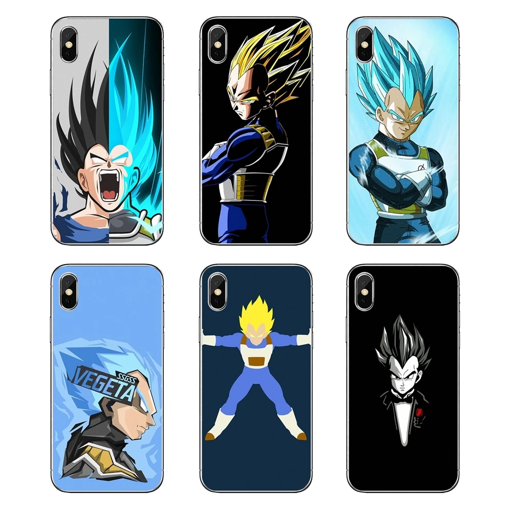 For Nokia 2 3 5 6 8 9 230 3310 2.1 3.1 5.1 7 Plus Dragon Ball z super Vegeta Transparent Soft Shell Covers |