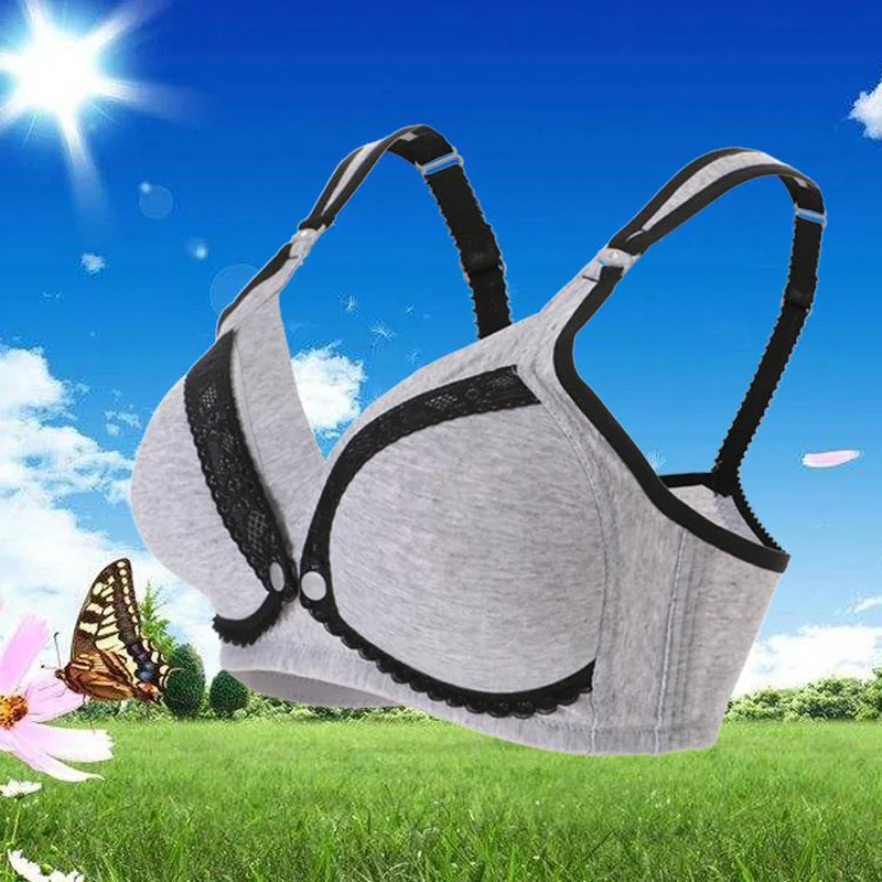 Взрослый Чистый хлопок здоровый беременных женщин послеродовой Бюстгальтер для