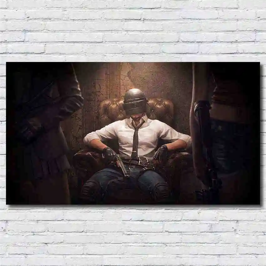 Игра PUBG плакат выживания джедаев плакат печать гостиной украшение дома Художественный Декор HD детская комната Холст Картина R484