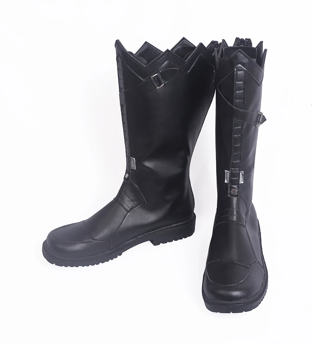 

Nightwing Arkham Knight Black Cosplay Boots Shoes Custom Made Halloween Makeup