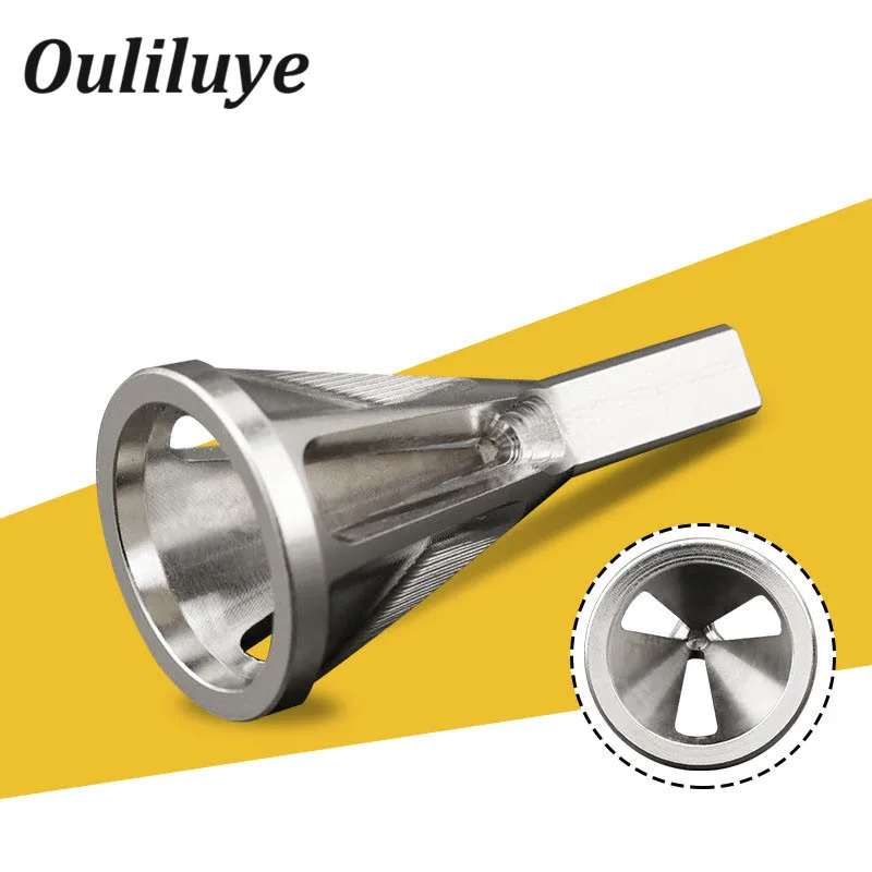 

Steel Deburring External Chamfer Trimming Tool Remove Burr Rotary Tools Grinding for Chuck Drill Bit Accessories for Chamfer