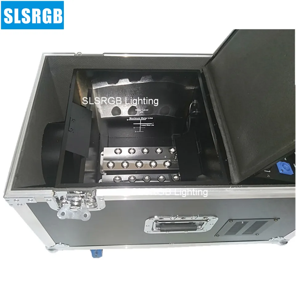 Малый размер на водной основе тумана 3000 Вт с металлической розеткой DMX512 сценический эффект низколежащий водяной машинка для дыма
