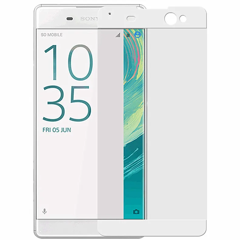 Изогнутое закаленное стекло с полным покрытием для Sony Xperia XA2 Plus Защитная пленка
