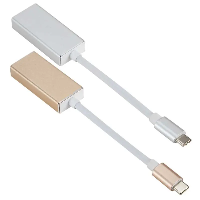 Тип C к Мини адаптер портов дисплея USB C к Мини DP кабель USB 3,1 USB C к Мини дисплейный Порт Thunderbolt 3 тип-c к Мини DP