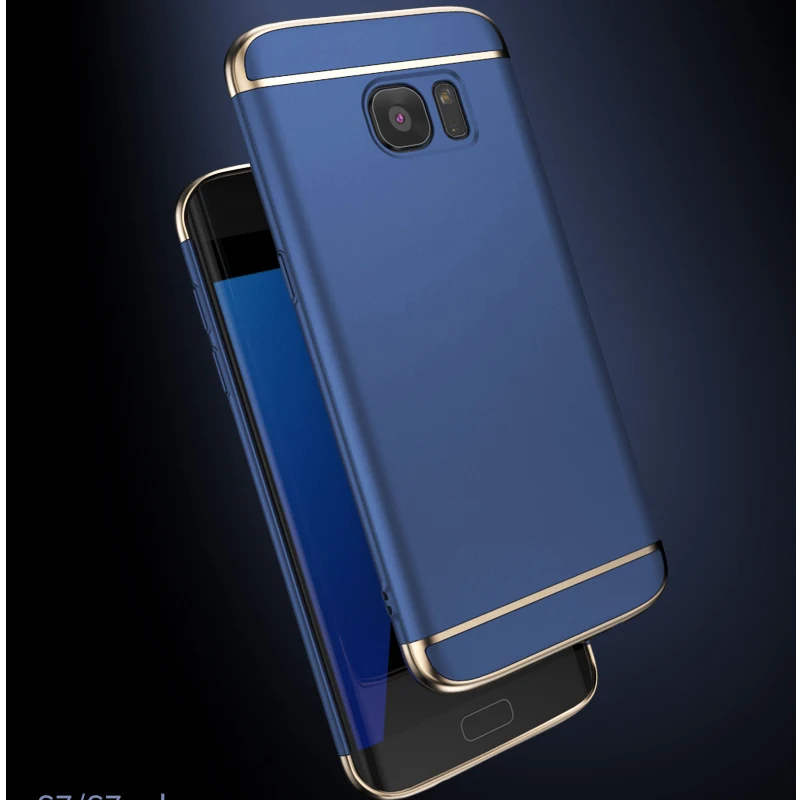 POMER для samsung S8 Plus S7 edge чехол S6 на заднюю панель жесткий galaxy s7 capa funda роскошный