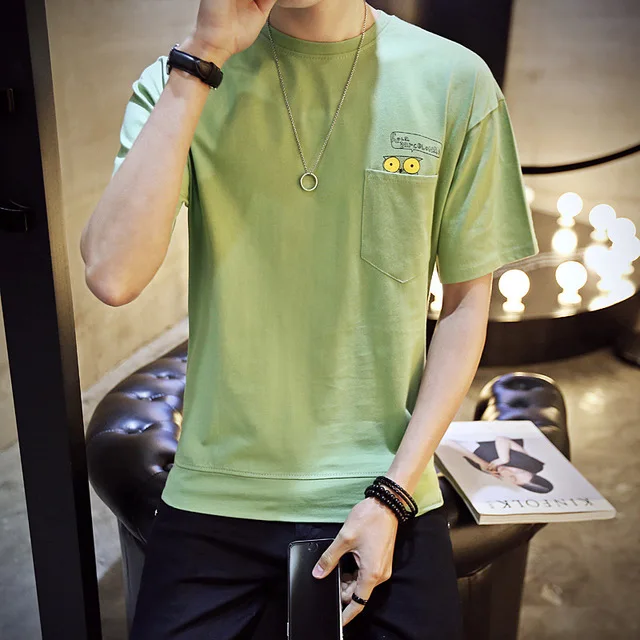 Лидер продаж модная популярная мужская футболка летний день|Мужские футболки| |