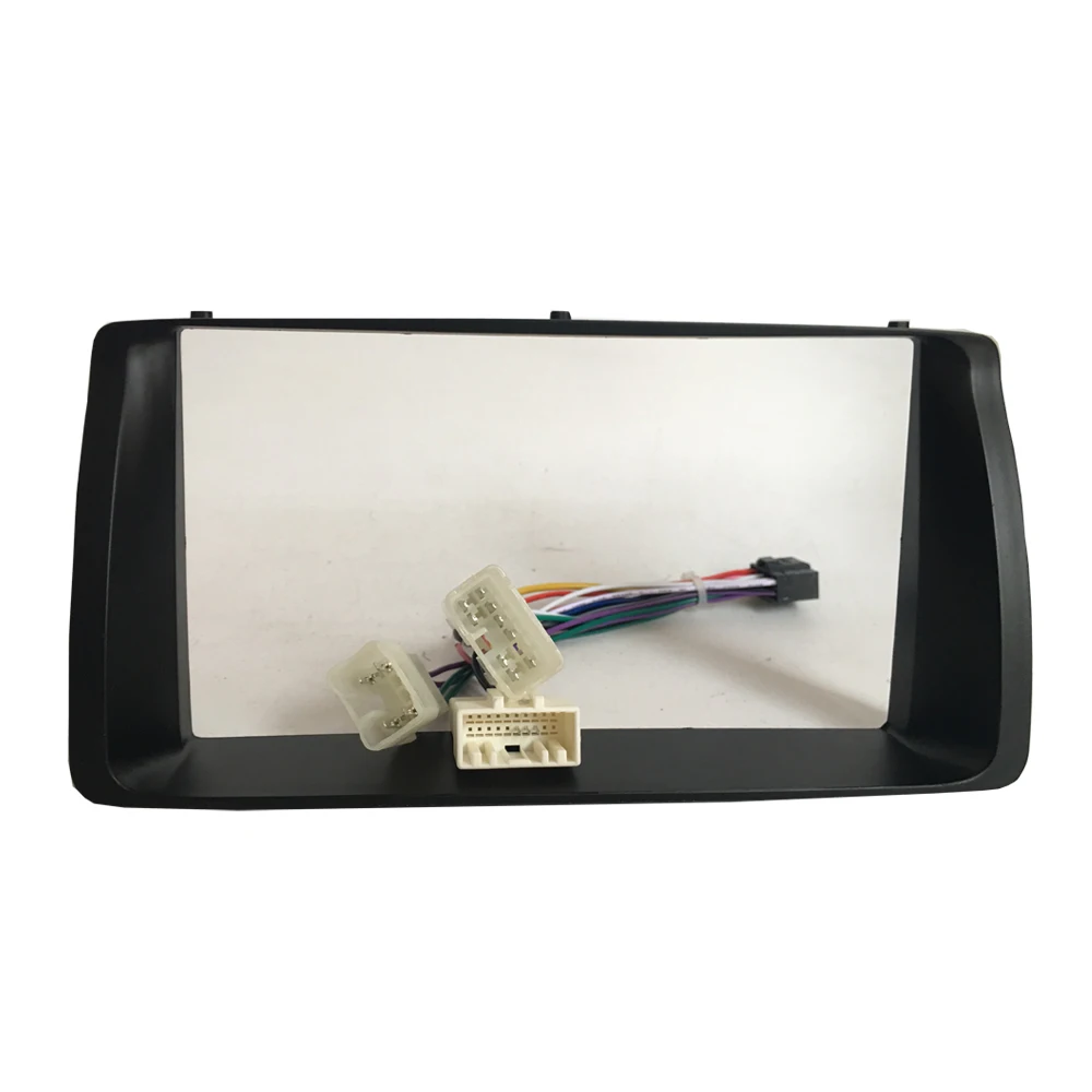 2 din Автомобильная магнитола рамка для TOYOTA Corolla E120 EX BYD F3 2013 автомобильный DVD gps навигационный плеер панель приборная панель комплект крепления автомобильные продукты