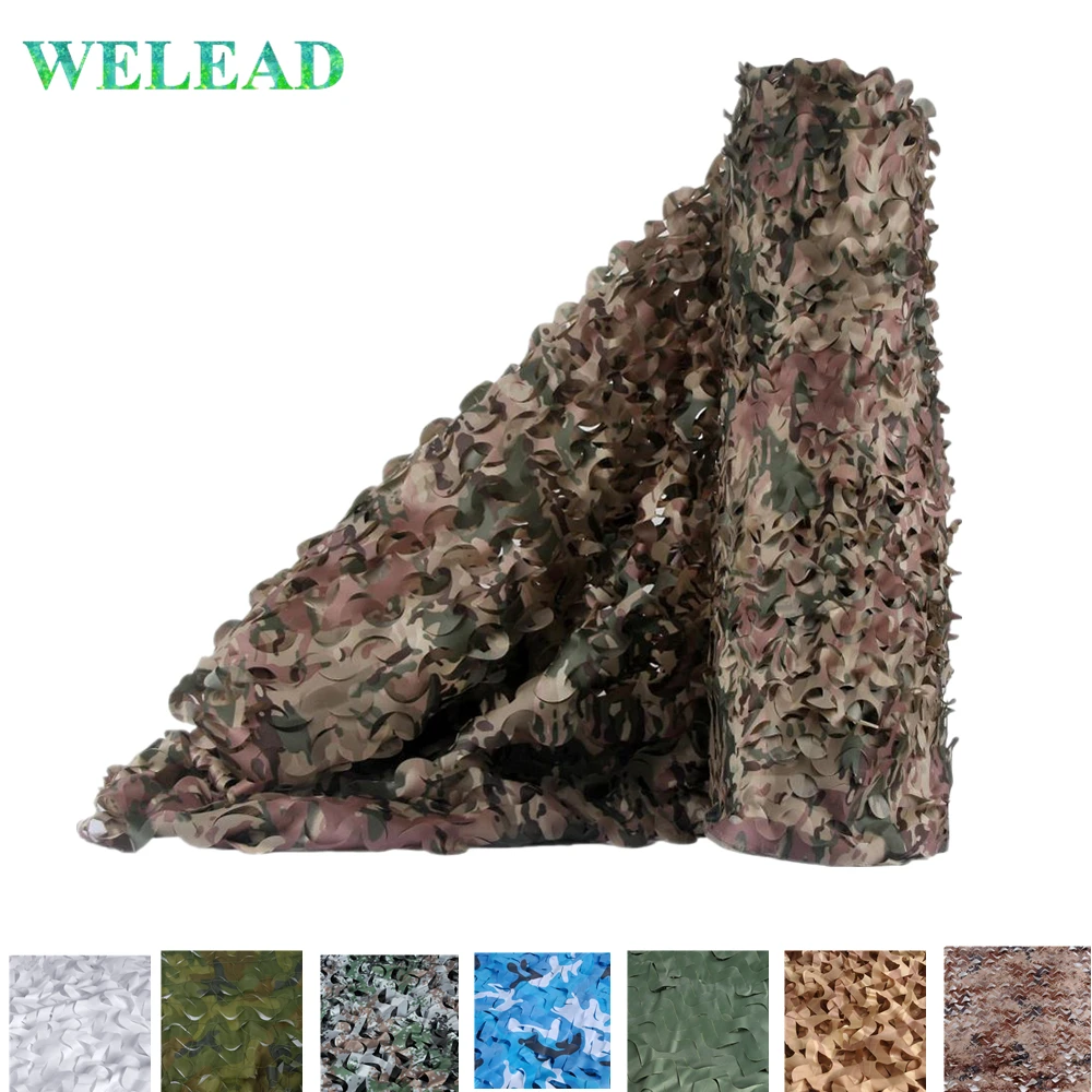 WELEAD 1 5x3 простые военные камуфляжные сетки камуфляжный тент фотопалатка для сада
