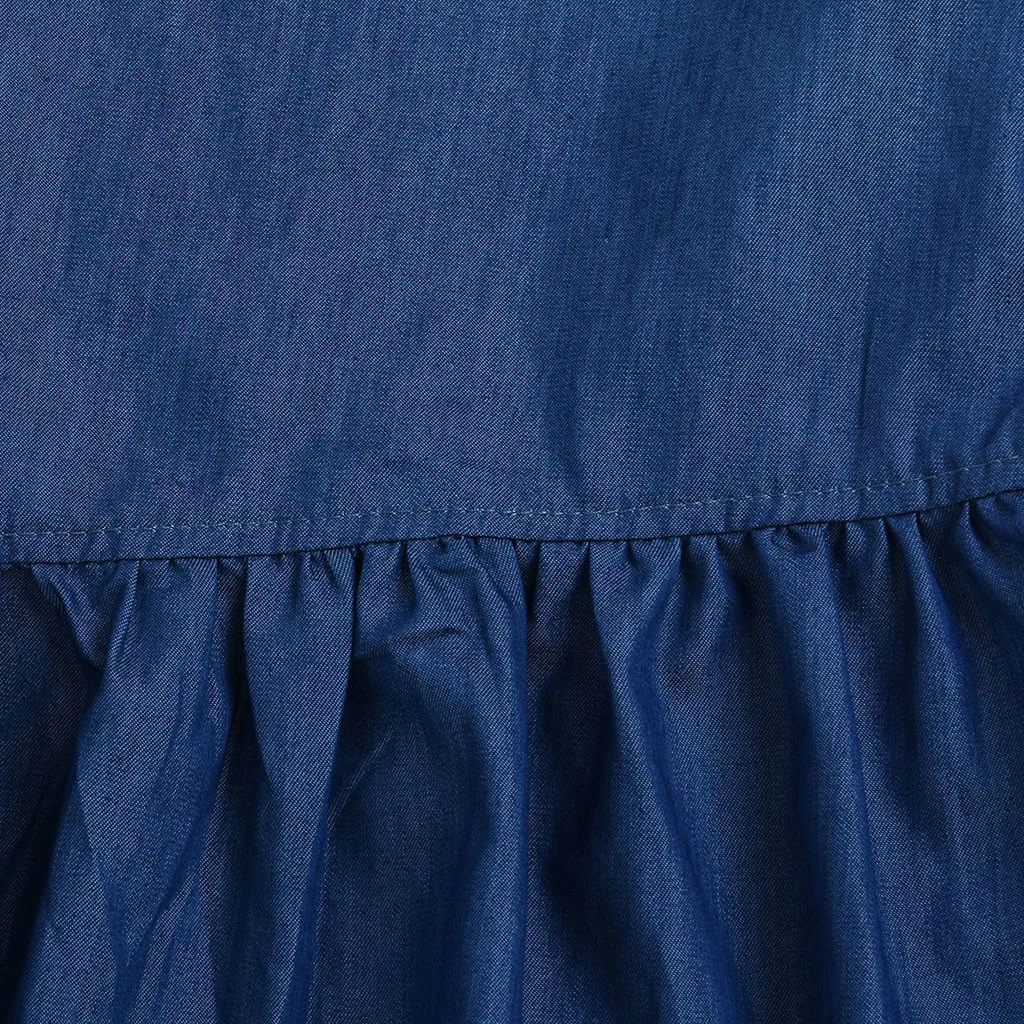 

2019 fashion baby outfit Newborn Baby Kids Girls Soild Infant Short Sleeve Summer dresses Princess Dress Clothes