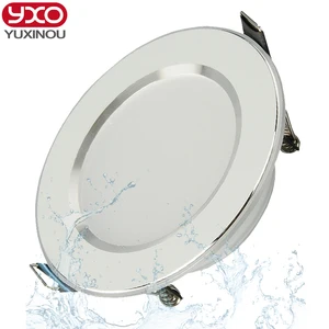 4 шт. Водонепроницаемый светодиодный светильник без водителя, 5 Вт 7 Вт 9 Вт 12 Вт 15 Вт ac 110 В 220 В, люстра в европейском стиле, светильник-пуховик для кухни и ванной комнаты