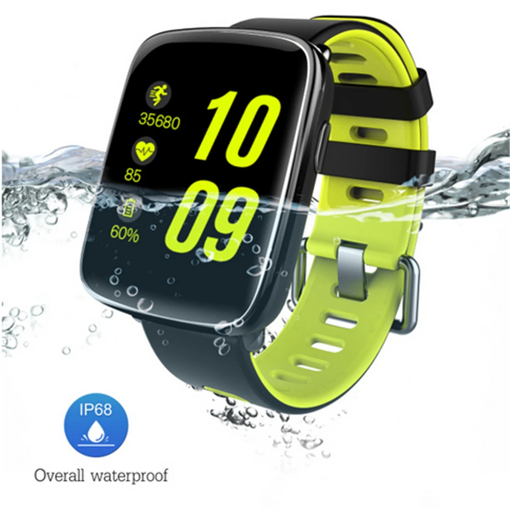 Fitness tracker GV68 Smart Watch Men Women IP68 Waterproof MTK2502 SmartWatch Phone Wearable device Heart Rate for IOS Android |