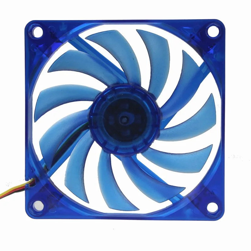 Gdstime 5 шт. DC 12 В 80x80x10 мм 8 см 3 провода 3Pin контроль скорости ПК корпус компьютера