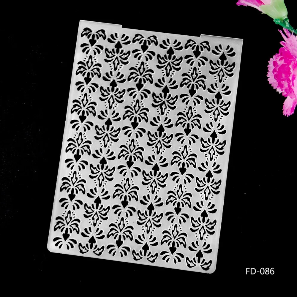 

2019 New Arrival Scrapbook Snowflake Design DIY Paper Cutting Dies Scrapbooking Plastic Embossing Folder