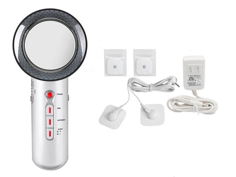 Антицеллюлитный массажер для лица Ultrasonido Lift Maigrir Papada Odchudzanie Slimmer Massage Visage Masseur Wrinkle Appareil Celulit - Цвет: Without Original Box