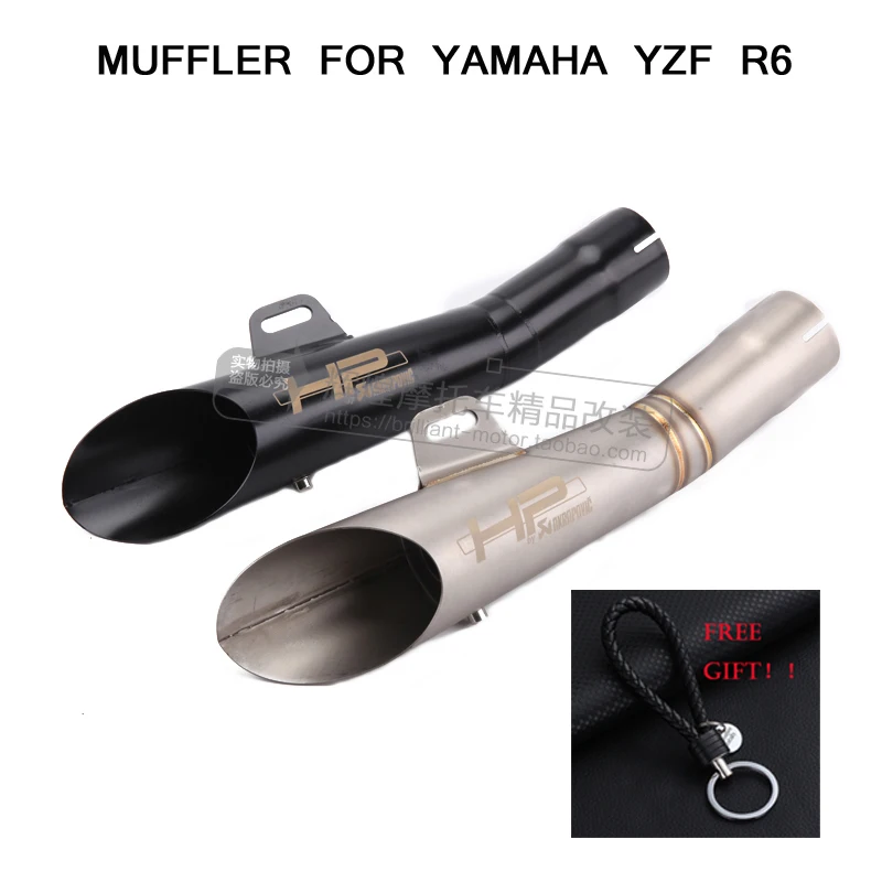 51mm Universal Exhaust Muffler Pipe Fit For Most Motorcycle Escape with DB Killer Yamaha yzf R6 R1 ZX10R Ninja650 Laser Marking |