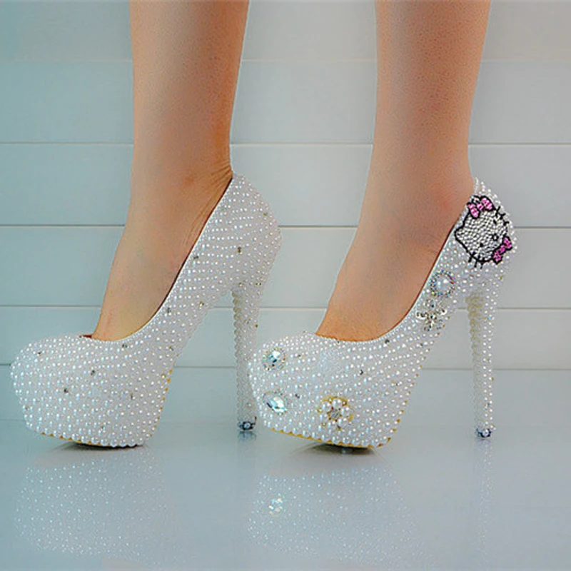 2018 женские вечерние туфли ручной работы на высоком каблуке украшенные