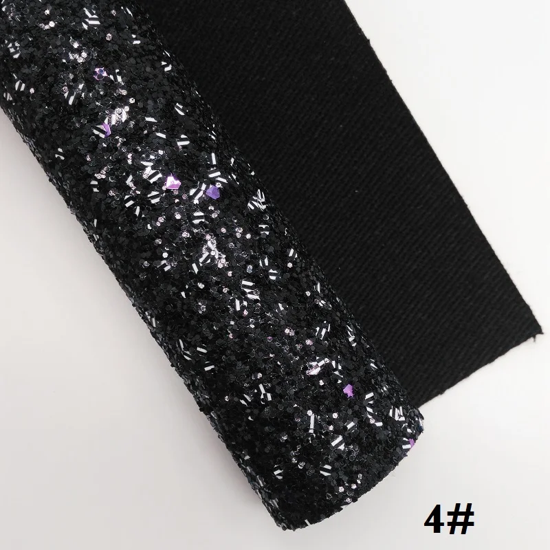 4 Glitterwishcome 21X29 см A4 размер винил для бантов Рождество толстый блеск кожа Fabirc искусственная кожа листы для бантов, GM383A - Цвет: 4