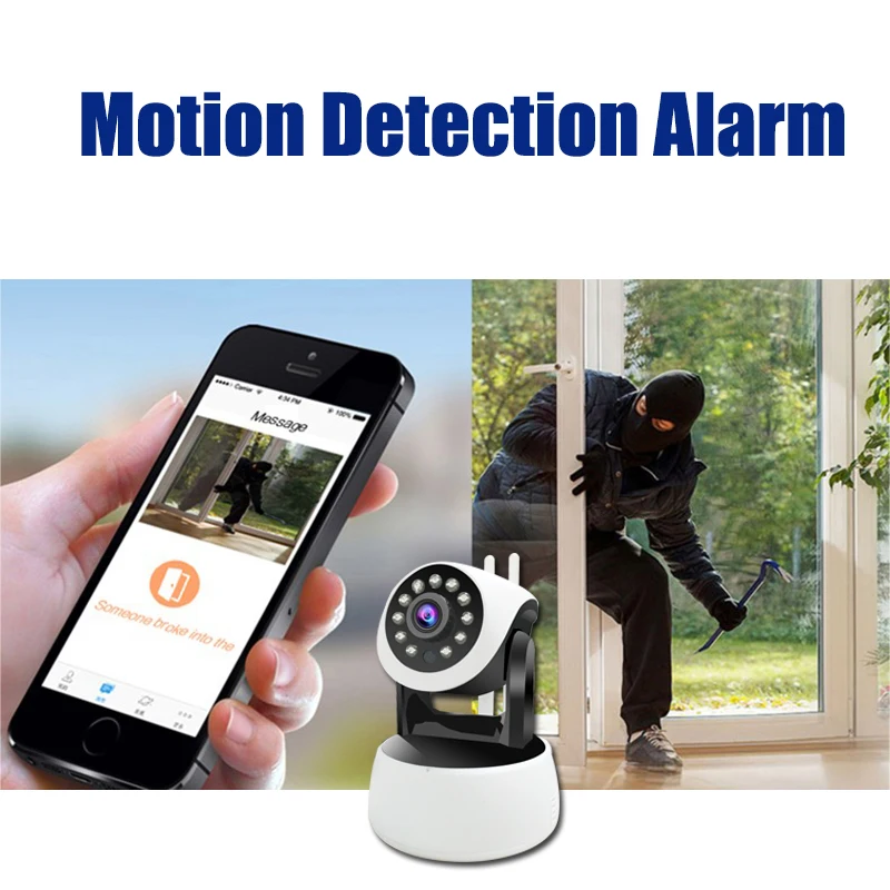WiFi ip камера видеонаблюдения wifi 720 P Облачное хранилище Мини Беспроводная CCTV