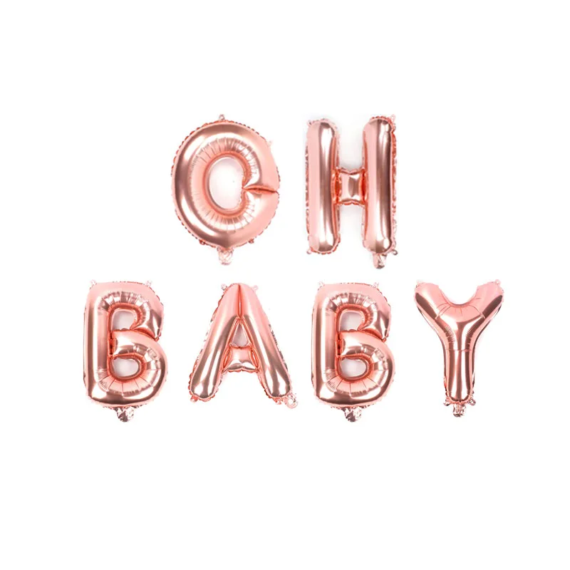 Воздушные шары из фольги цвета розового золота 16 дюймов|Воздушные и аксессуары| |