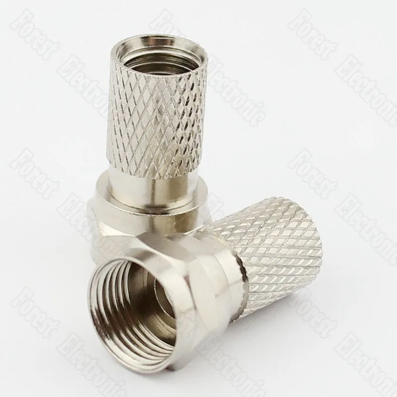 Самооблегающая головка с винтовой головкой F Head разъем для кабельного ТВ разъема