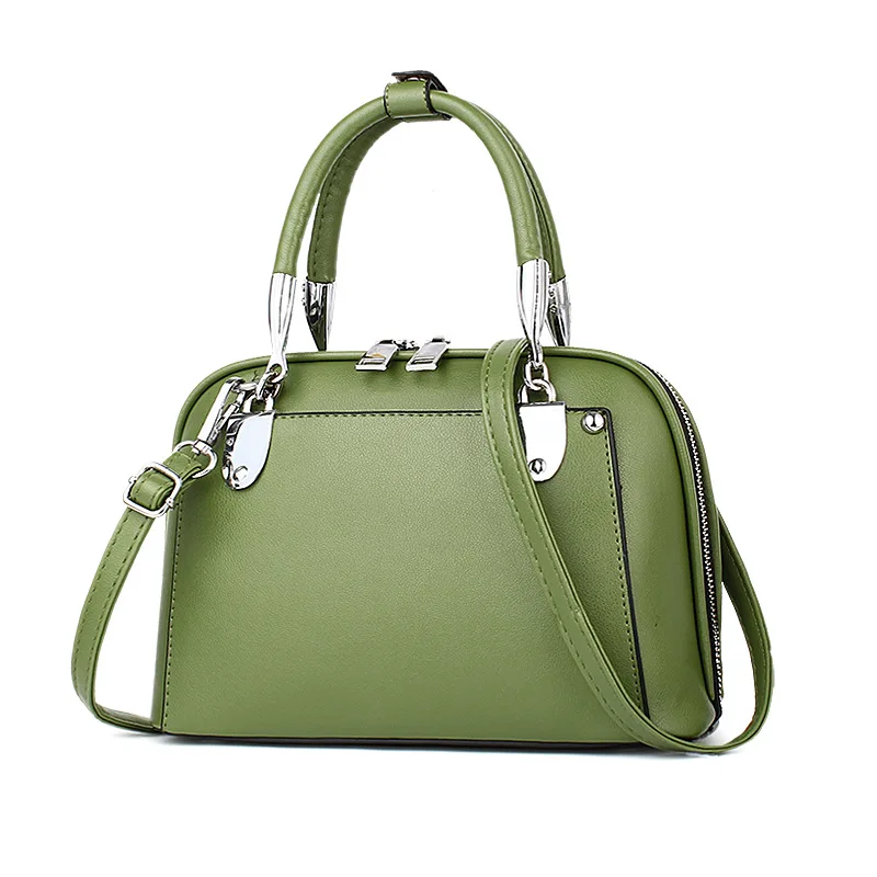 Light green Женские универсальные роскошные сумки Модные Новые женские сумки через плечо для женщин; известный бренд сумка на плечо женские повседневные кожанные сумочки - Цвет: Light green