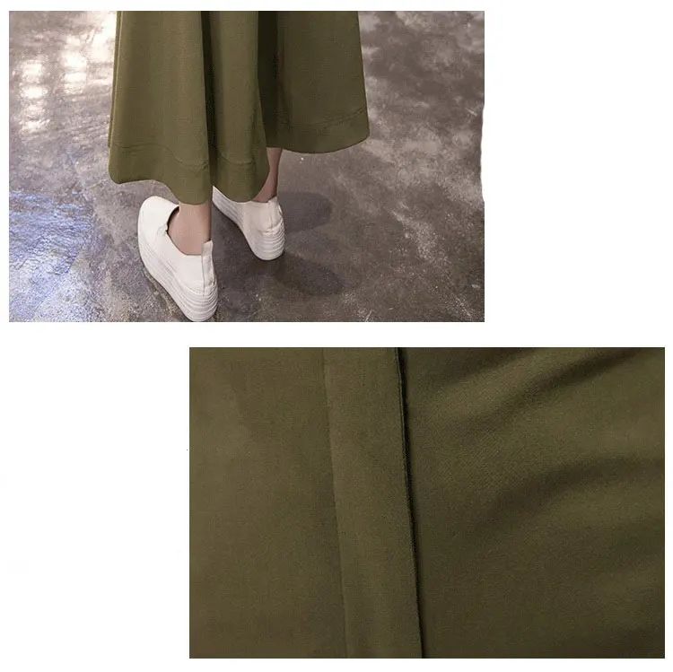 Женские брюки палаццо Элегантные зимние с высокой талией и поясом на - Фото №1