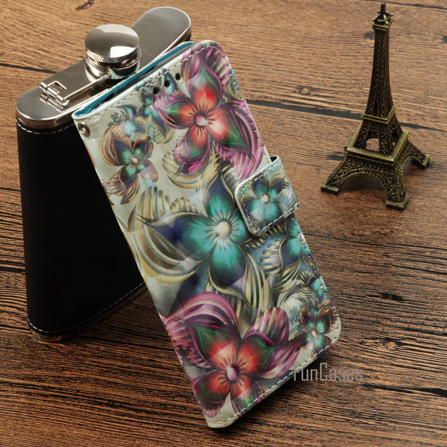 3D Painted Leather Case for Fundas IPhone 6 Plus PU Coque Card Holders Iohone Mobil Aapl Pre Mobile Phome | Мобильные телефоны и