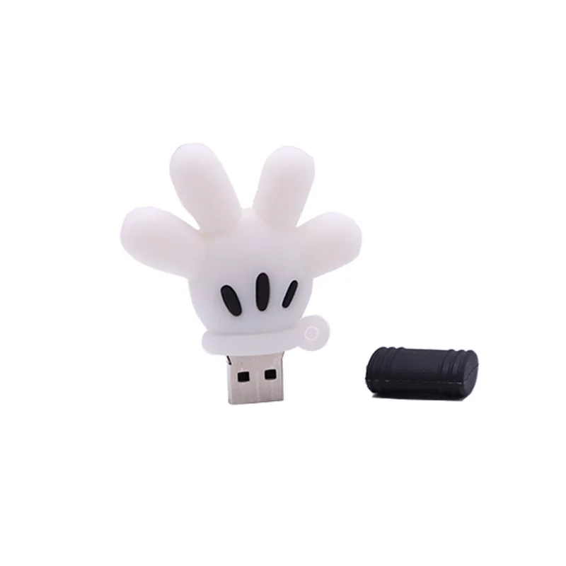 Милый мультяшный usb флеш накопитель 4 ГБ 8 16 32 64 портативный с реальной емкостью