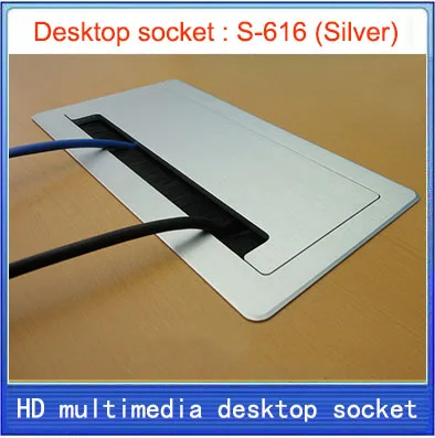 Настольная розетка/Скрытый/USB интерфейс Сеть RJ45 информационный выход/офисный