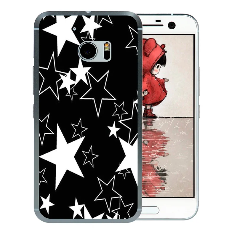 5.2 inch for HTC One M10 Phone Cases Bag Coque Luxury Crystal Colorful Pattern Soft Silicone Htc Funda |