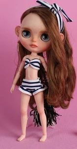 B Милый купальник Blyth, 1 комплект, модный купальный костюм для кукол Blyth, аксессуары, Одежда для кукол - Цвет: B
