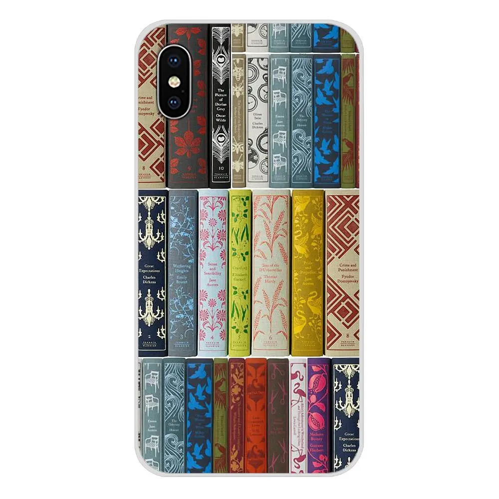Аксессуары чехлы для телефонов Джейн Остин книги Пингвин Samsung A10 A30 A40 A50 A60 A70 Galaxy S2