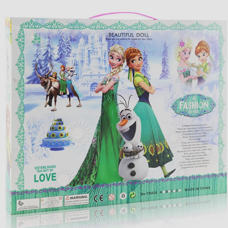 Disney новинка 2019 Кукольное платье Холодное сердце Снежная королева принцесса