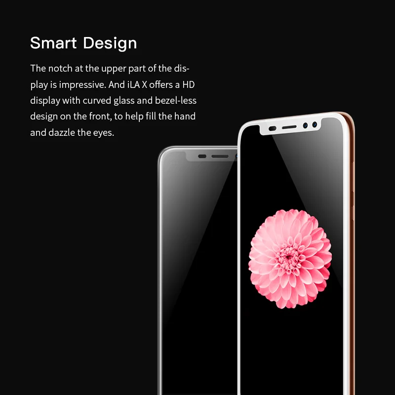 Натуральная iLA X 5 дюймов 2 ГБ 16 мобильного телефона Android 7 0 4 ядра смартфон