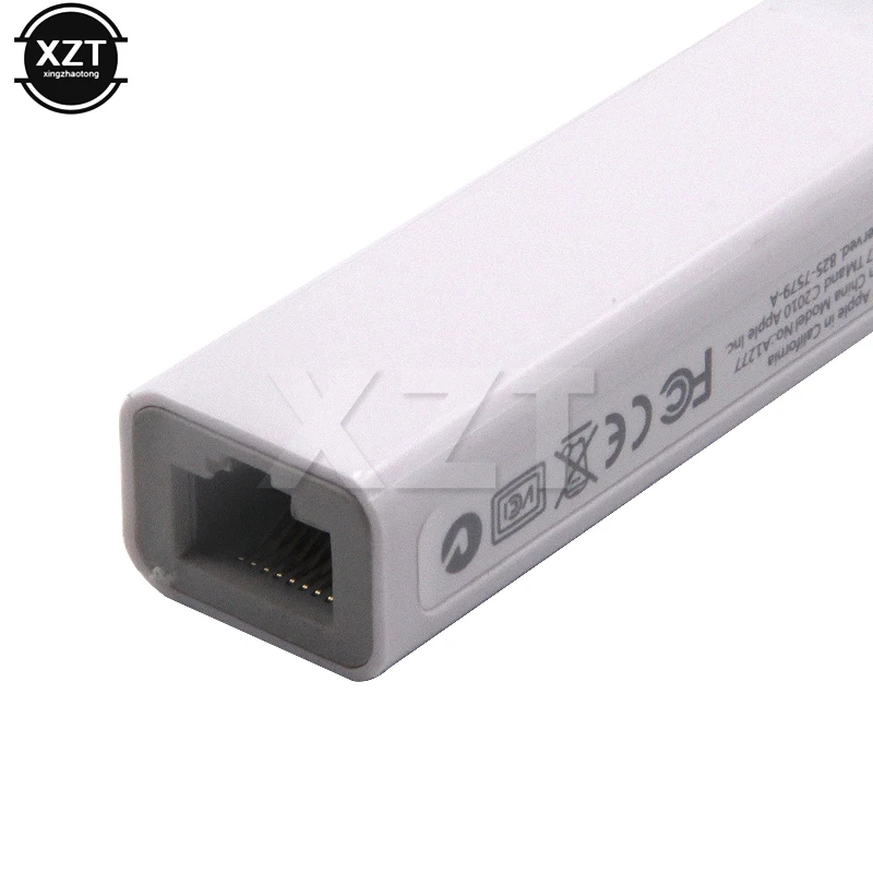 Высокоскоростной кабель RJ45 10/100 гигабитный проводной Интернет USB3.1 Type-C Ethernet