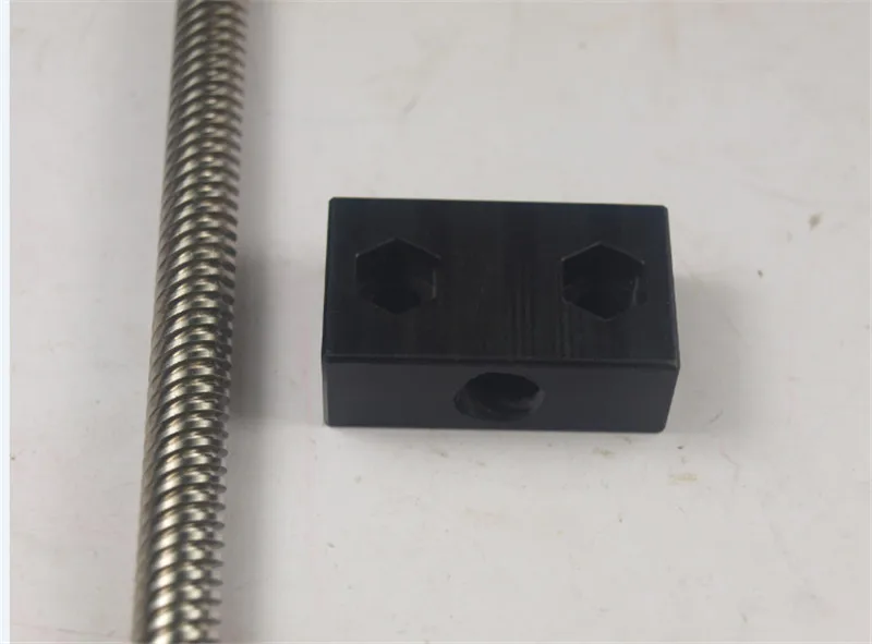 OX CNC miller Z axis parts ACME Lead Screw Kit threaded rod Delrin Nut +215 mm lengthTR 8*8(P) AMCE thread kit | Компьютеры и офис