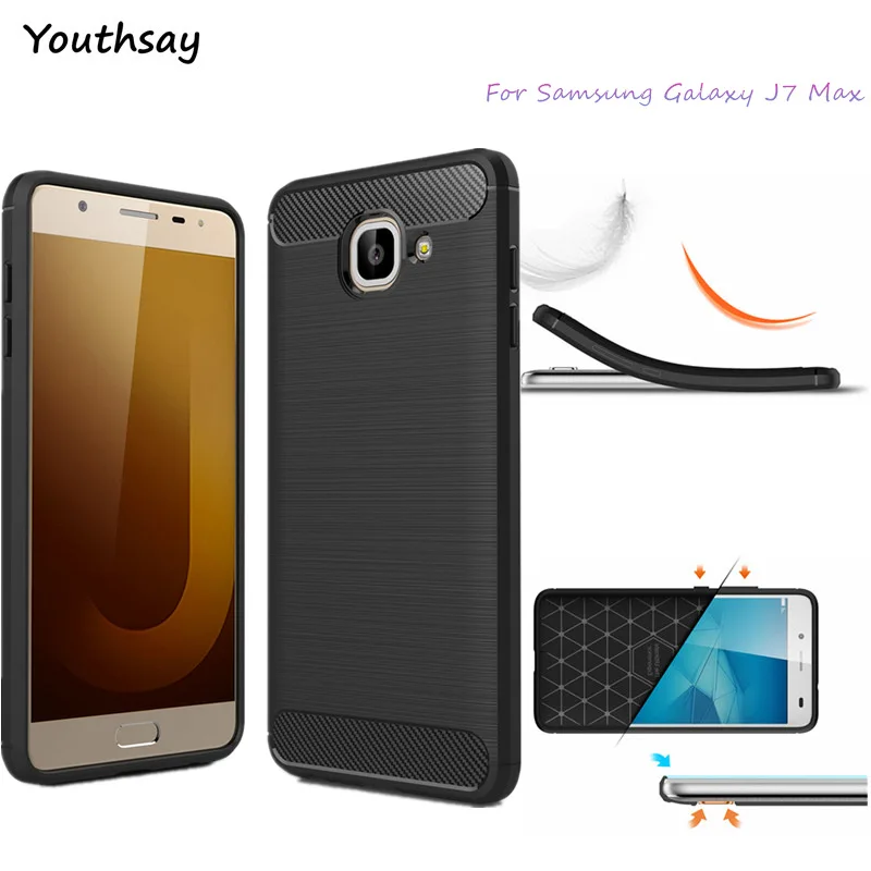 Чехол для Samsung Galaxy J7 Max мягкий резиновый силиконовый чехол |