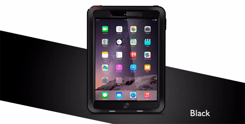 Чехол Love Mei для iPad Air 1 2, Алюминиевый противоударный чехол для iPad Air 2 1, жесткий водонепроницаемый чехол для iPad Air 1 2