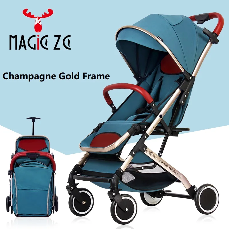 Детская коляска 2 в 1 poussette kinderwagen детская Ультралегкая складная может сидеть