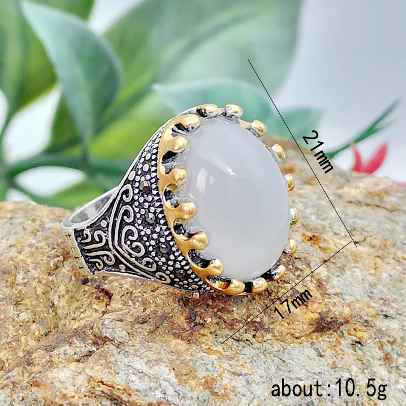 Женское Обручальное кольцо с опалом винтажное обручальное в готическом стиле