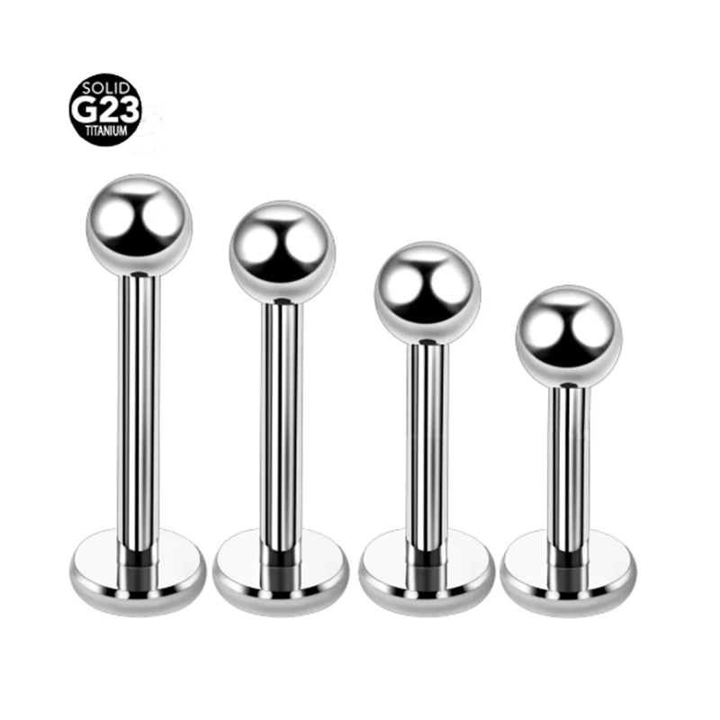 16G кольца для губ пирсинг G23 титановая губная серьга ушей тела ювелирные изделия